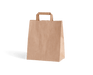 Sac en papier kraft haut pour vente à emporter