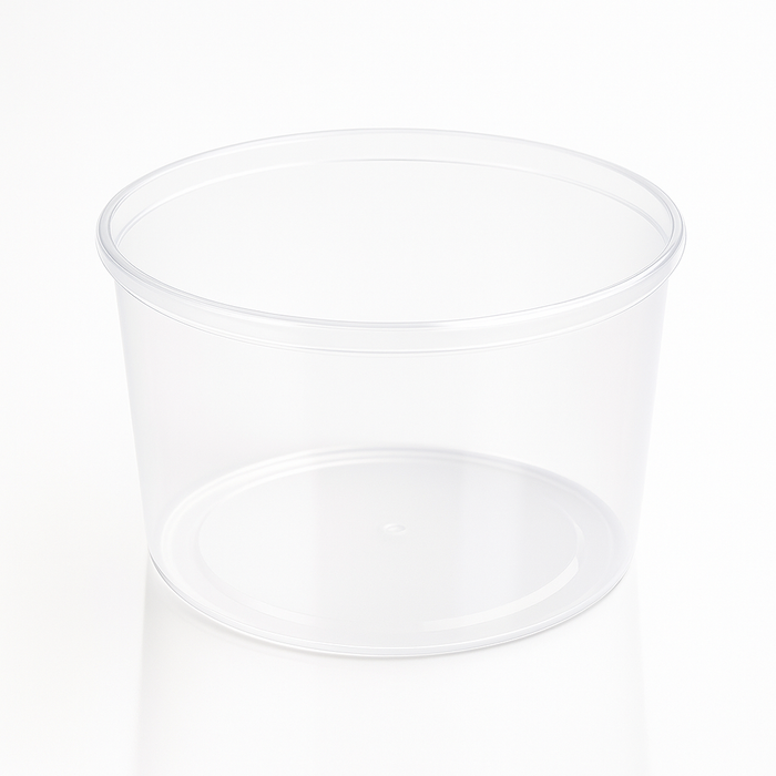 Contenant à soupe transparent 500 ml (réutilise-moi)