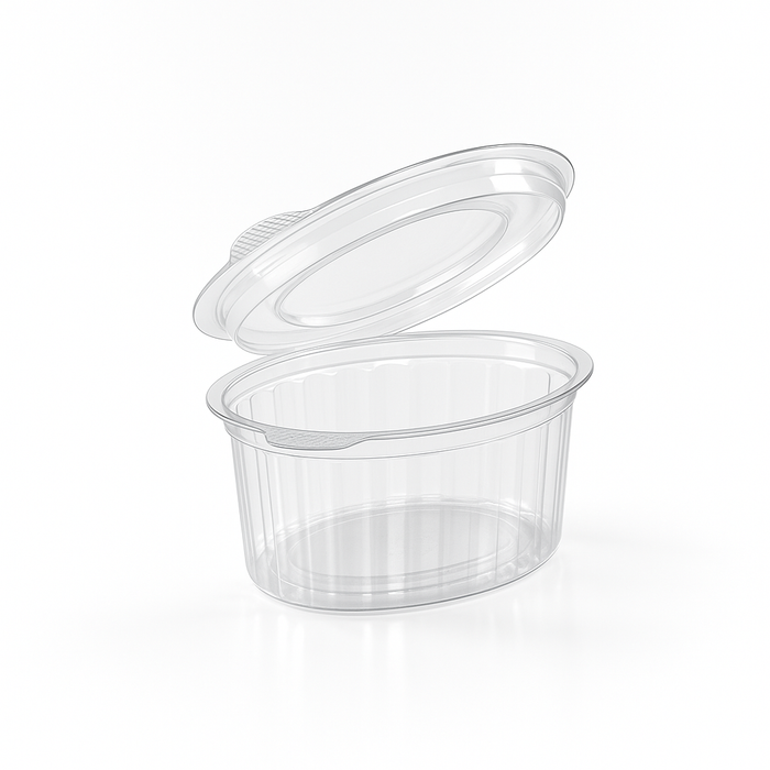 Récipient à sauce avec couvercle, 80 ml.