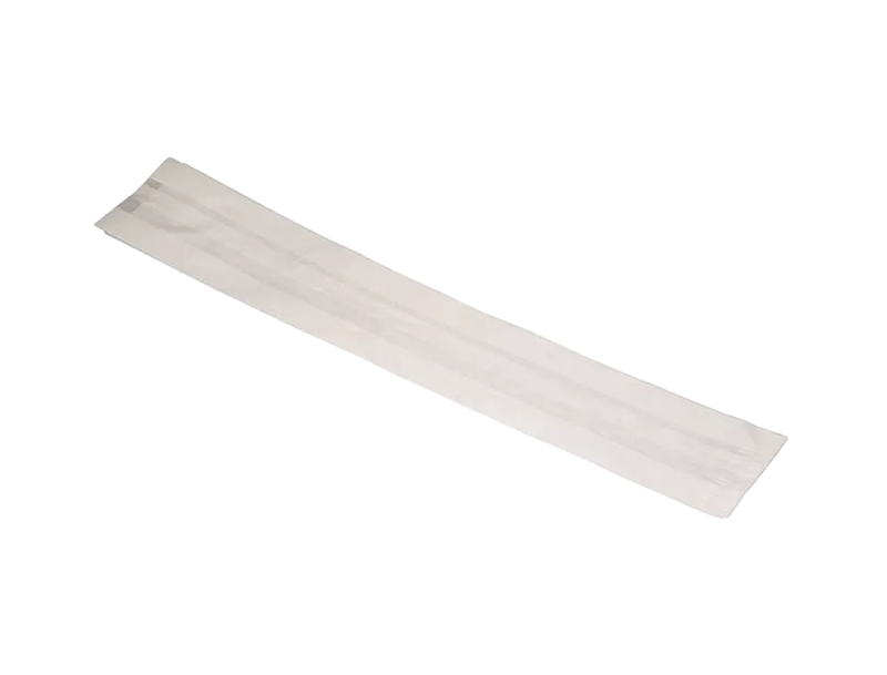 Sachet pour baguette, blanc, 58x10x6 cm