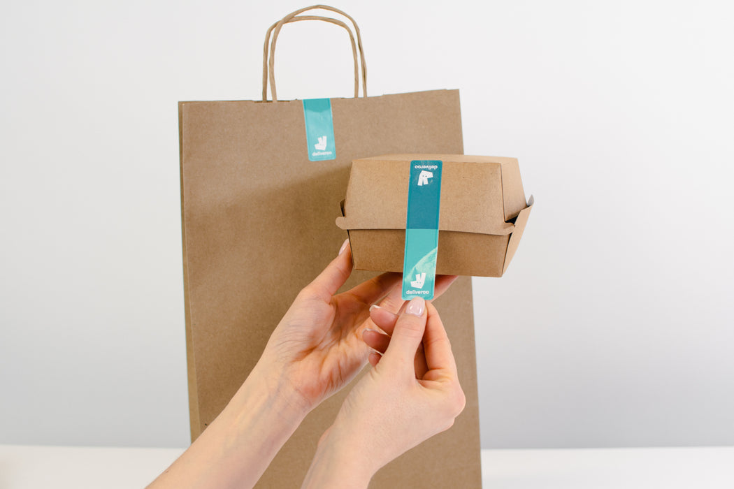 Stickers Rectangulaires Deliveroo